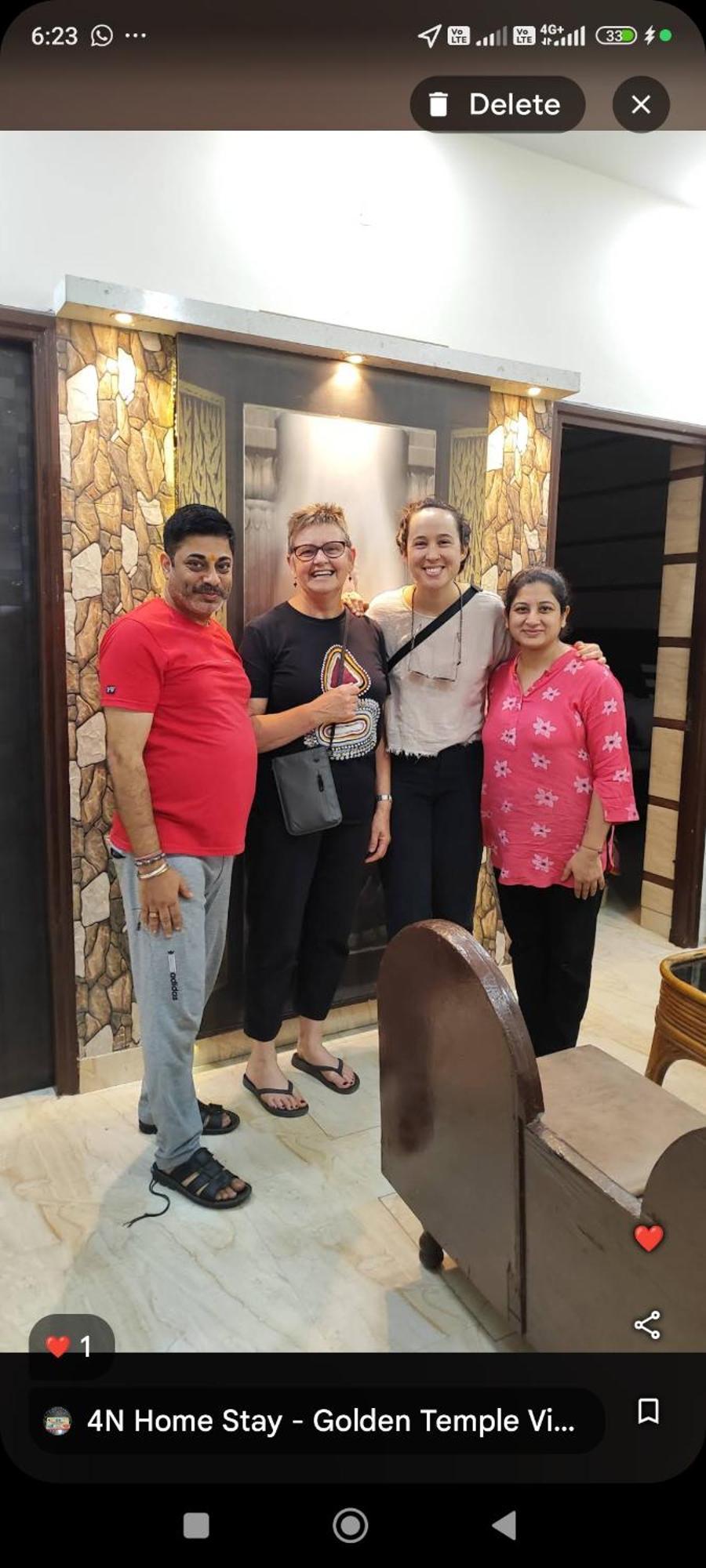 4N Homestay- Golden Temple View Amritsar Exterior foto