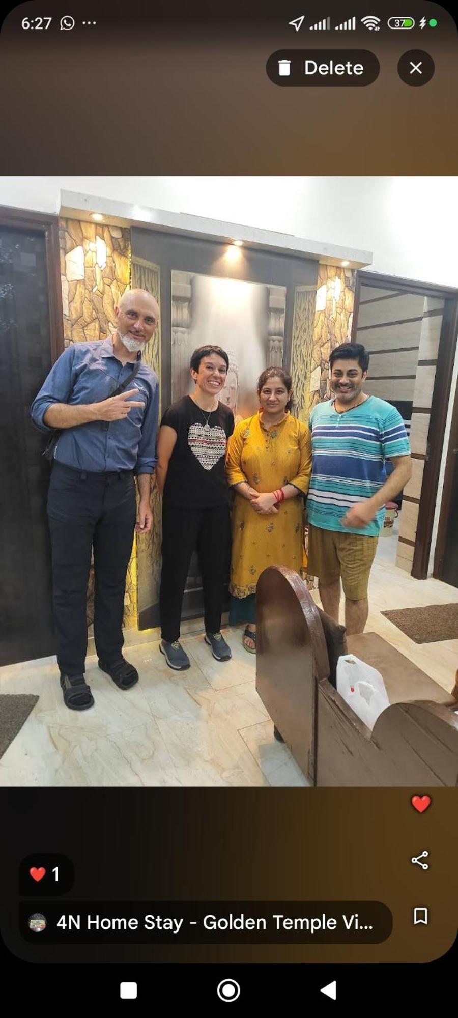4N Homestay- Golden Temple View Amritsar Exterior foto