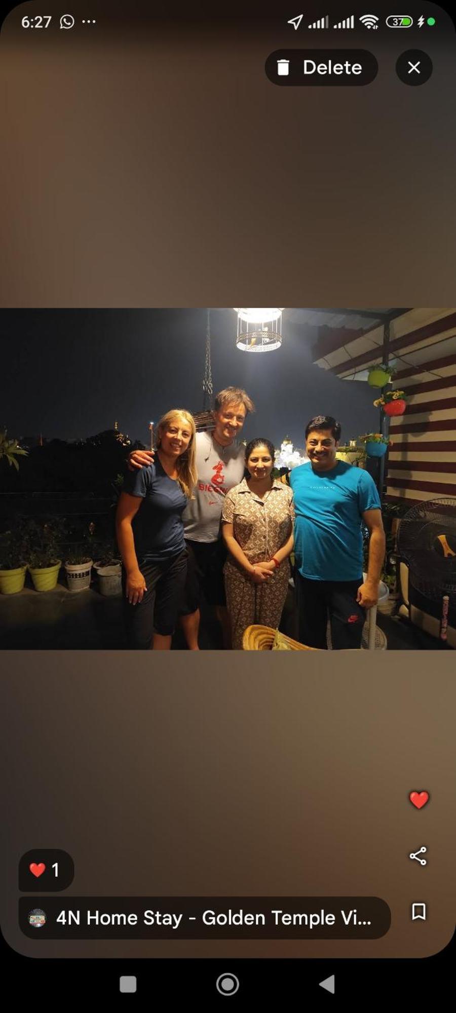 4N Homestay- Golden Temple View Amritsar Exterior foto